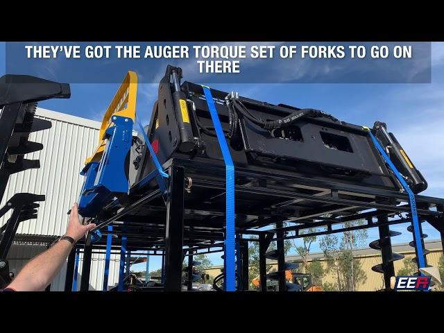 Case TR320 + Attachments delivery | ROADTEK