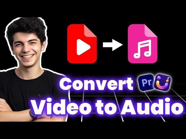 MP4 to MP3 Converter | Convert Any Video to Audio Using Premiere Pro & HitPaw Univd- 2025 Tutorial