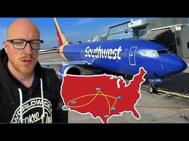 I Took Southwest Airlines LONGEST Flight: 14 HOURS!