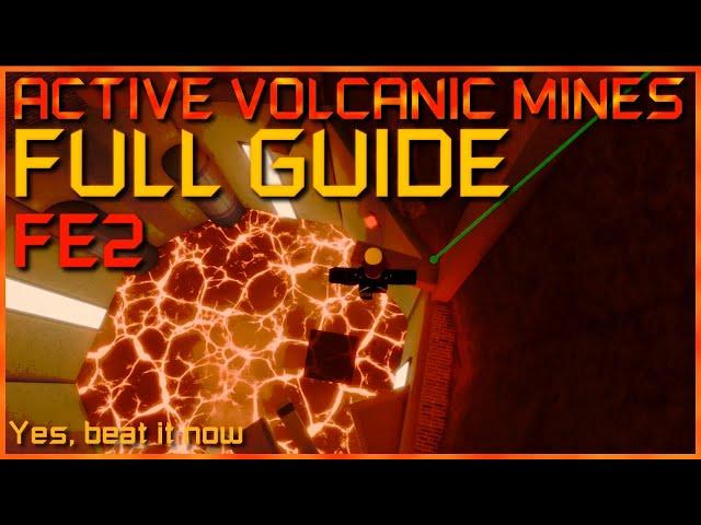 ACTIVE VOLCANIC MINES: FULL GUIDE | Flood Escape 2