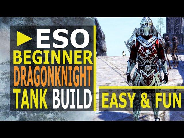 EASY Beginner Dragonknight TANK Build - "A Thorn in Your Side" (Markarth)