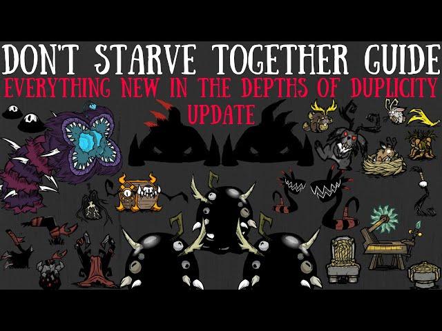 NEW OFFICIAL & FULL Depths of Duplicity Update - All Details & More! - Don't Starve Together Guide