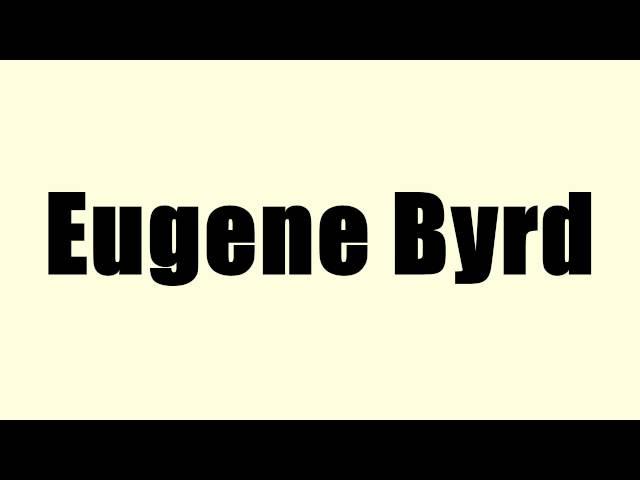 Eugene Byrd