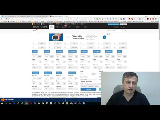 Рентабильность майнинга Zcash на RX580 570.