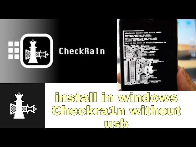 How To Install Checkra1n On Windows Without Usb