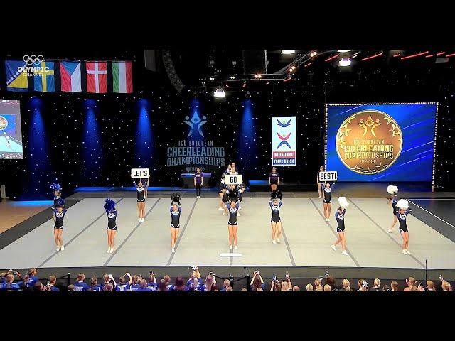 North Stars EST | Youth All Girl Median 2024 ICU European Cheerleading Championships