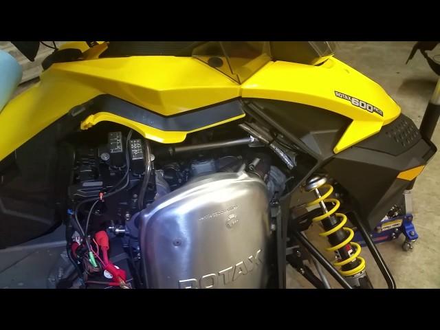 Ski doo 600 Ace oil change