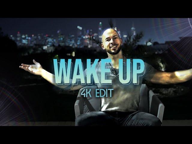 「WAKE UP」| Andrew Tate Edit | Top G Edit | 4K