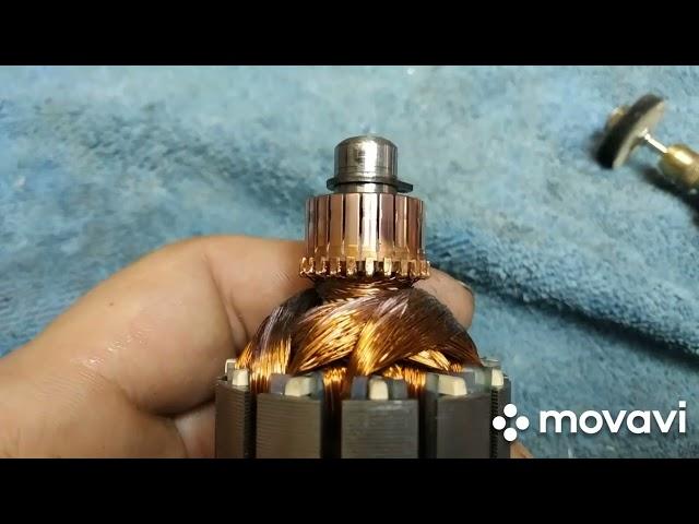 Scarlett SC-MG45S70, S60, S61 работает рывками. Простое решение, ремонт мотора.