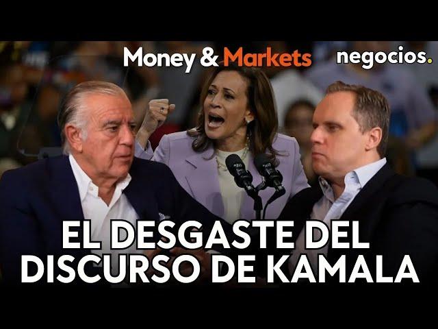 El desgaste del discurso de Kamala: "Está intentando ser Obama pero no lo consigue". Camuñas