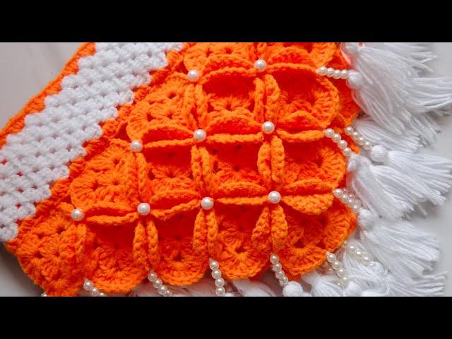 wow new woolen toran, gate parda design jhalar design #2024 simple and easy crochet toran #handmade