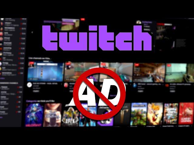 I Found a SECRET Way to NEVER See Twitch Ads Again (100% Working 2024)