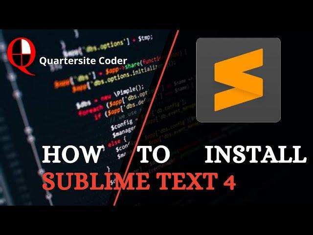 How to download and install Sublime text on windows 7 | sublime text 4 Latest Build