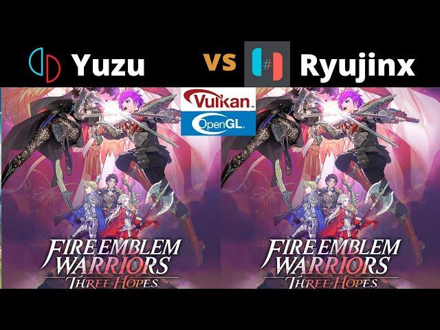 Fire Emblem three hopes - Yuzu vs Ryujinx- Gtx 1650- Core i5 9400F