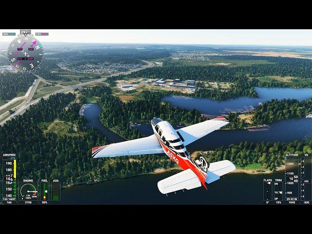 Ufa, Russia  Microsoft Flight Simulator 2020