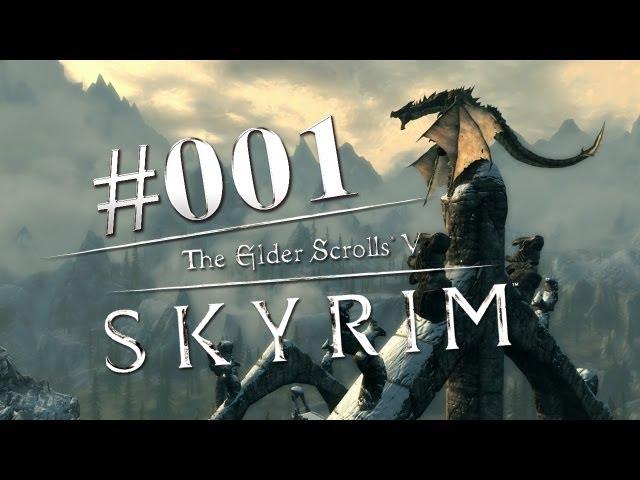 Let's Play Skyrim #001 (Blind - Deutsch - HD) Die falsche Seite?