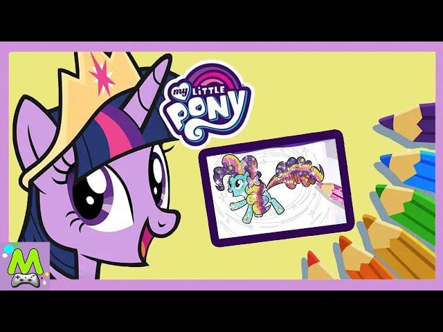 My Little Pony:Раскраска.Самое Яркое Приключение с Пони.Новая Игра с Май Литл Пони