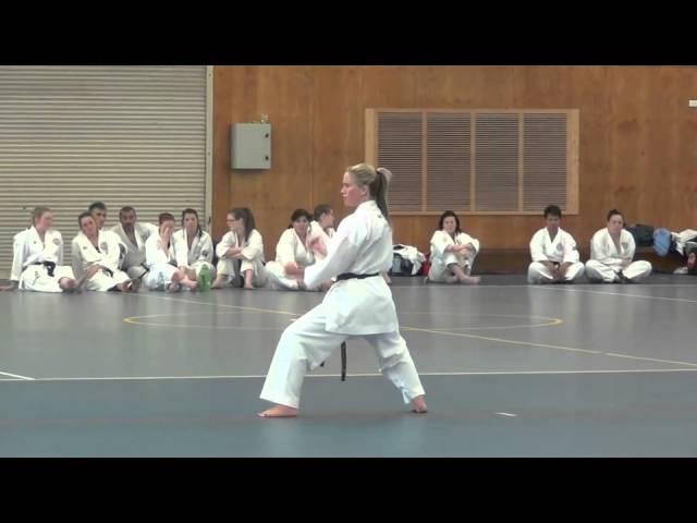 Hayley Carr: Kata Shisochin and grading highlights