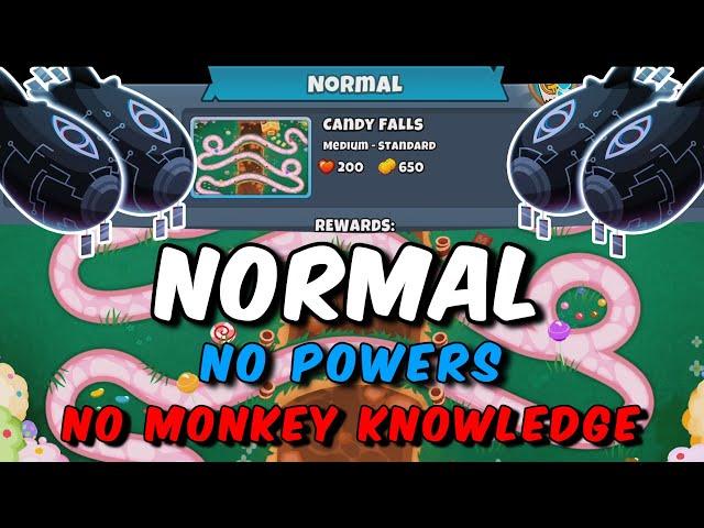 BTD6 Phayze Normal Tutorial | No Monkey Knowledge | Candy Falls