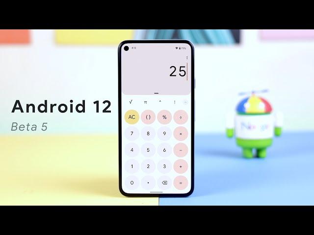 Android 12 Beta 5 - Material You Everywhere!