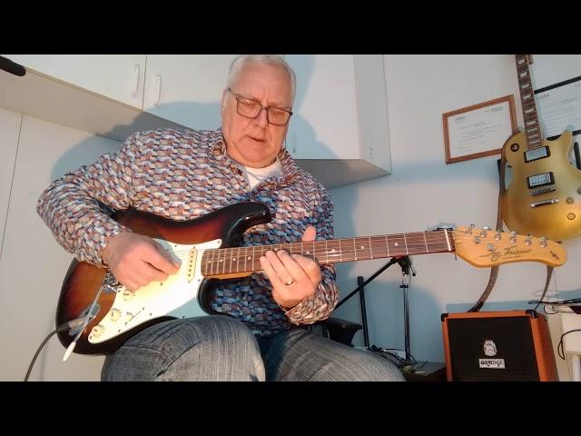 jay Turser strat sunburst Vintage Series played by Mario Vaillancourt