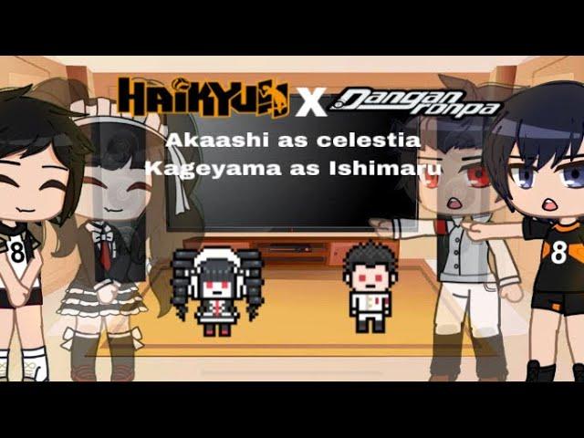 Haikyuu x Danganronpa| Haikyu react to their teammates as ???|