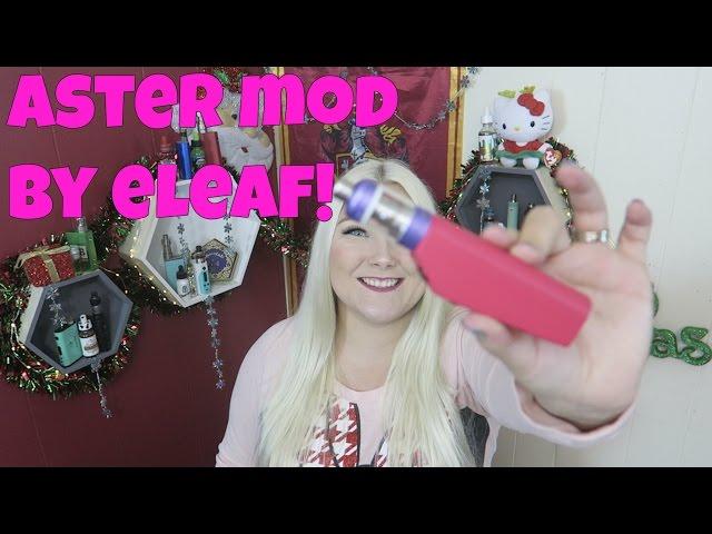 Aster 75W TC Mod by eLeaf! | TiaVapes Review