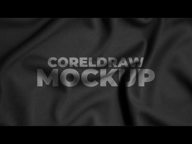 How to Create REALISTIC Shirt Mockup in Corel Draw