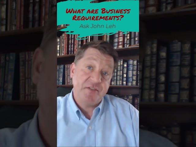 What are Business Requirements in an LMS? Ask John Leh! Learn more at TalentedLearning.com #shorts