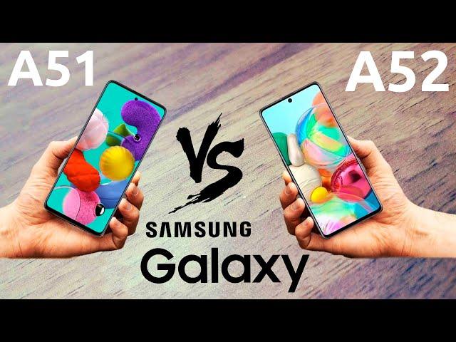 Samsung Galaxy A52 или Galaxy A51? ЧТО КУПИТЬ? Сравнение обзор.