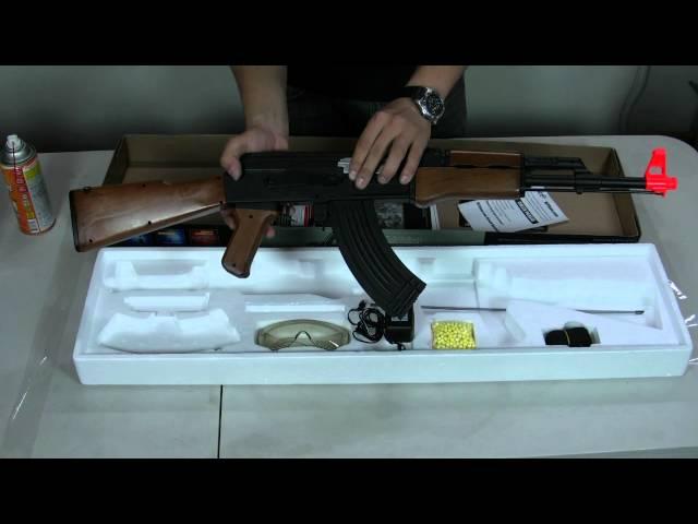 HitGuns.com - Airsoft Gun Guide - CM-022 AK47 Airsoft Gun Basics Tutorial