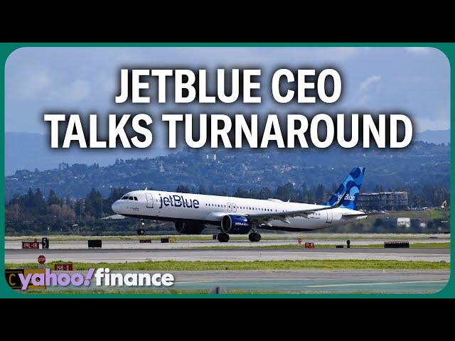 JetBlue CEO lays out airline's path back to profitability