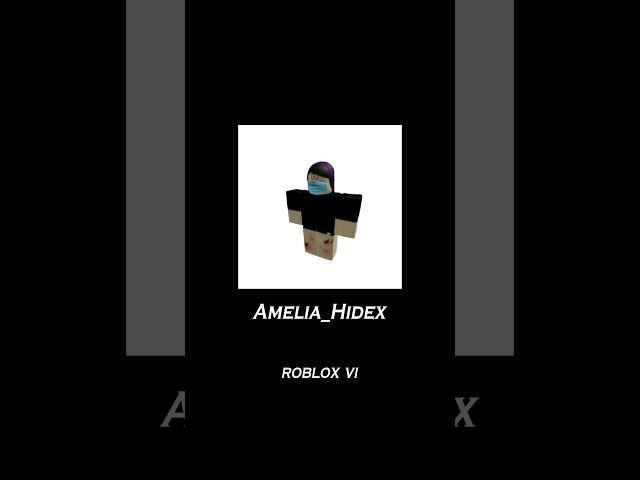 ROBLOX МИФЫ - AMELIA_HIDEX #roblox #robloxmyths #robloxvi #ameliahidex @robloxvi