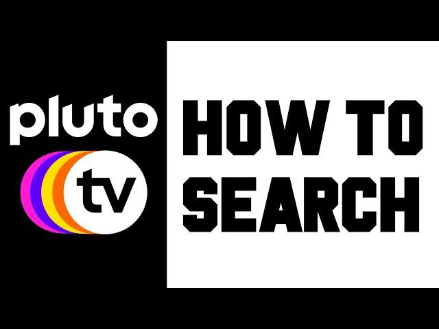 Pluto TV How To Search - How To Search on Pluto TV App Instructions, Guide, Tutorial