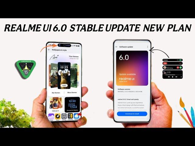 Realme UI 6.0 Update January 2025 Device List | Realme UI 6.0 Stable Update New schedule Rollout