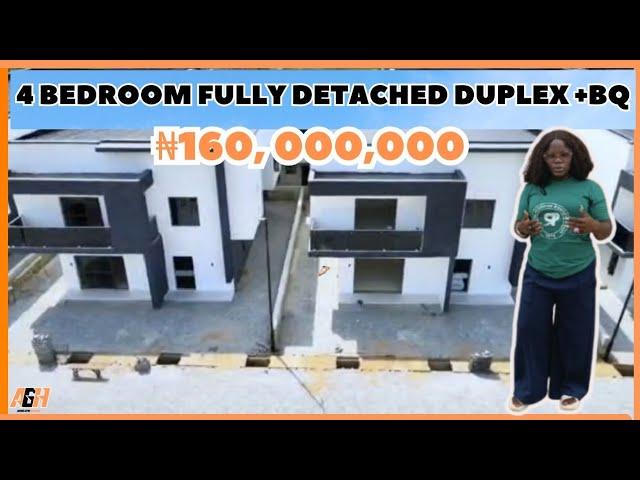 The Most Affordable Luxury and Smart 4 Bedroom Fully-Detached Duplex In Ajah | With Payment Plan