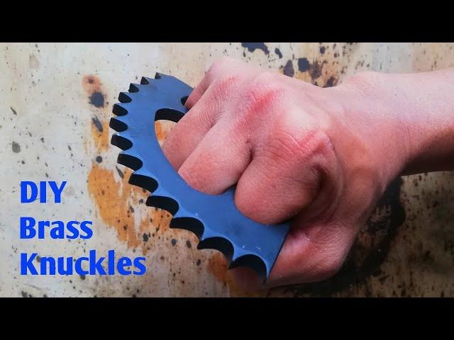 DIY How To Make Brass Knuckles