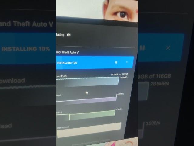 Installing GTA V From Epic Games • Online games #shorts #trending