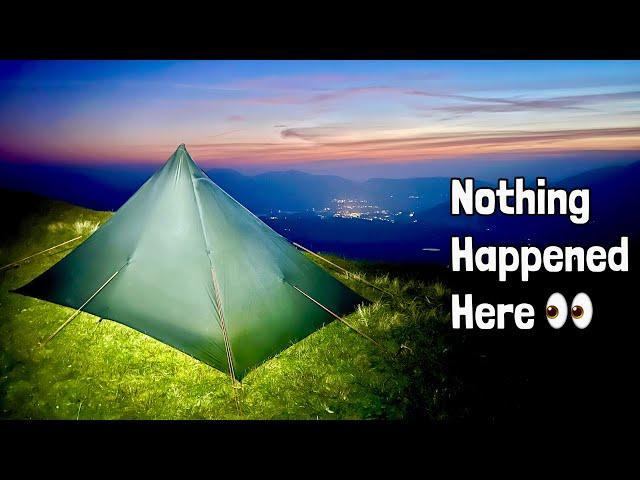  Peaceful Solo Wild Camping in the Lake District Mountains