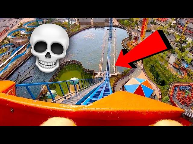 7 MOST SCARY ATTRACTIONS - Energylandia 2023 (4K) (Zator, Poland) GoPro HERO 12