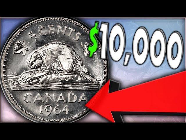 1964 NICKELS WORTH MONEY - RARE CANADIAN NICKELS WORTH MONEY TO LOOK FOR IN CIRCULATION!!