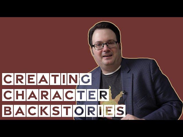 Creating Believable Backstories for Characters—Brandon Sanderson