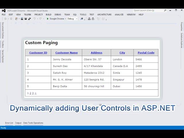 How to implement Custom Paging in webgrid in MVC4 application