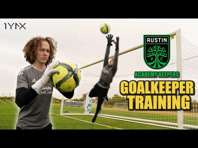 Training with 16 Year Old Austin FC Academy Keepers   | Austin TX, USA | 1YNX Goalkeeping