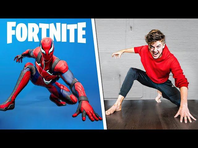 We Tried Fortnite Stunts In Real Life! - Challenge