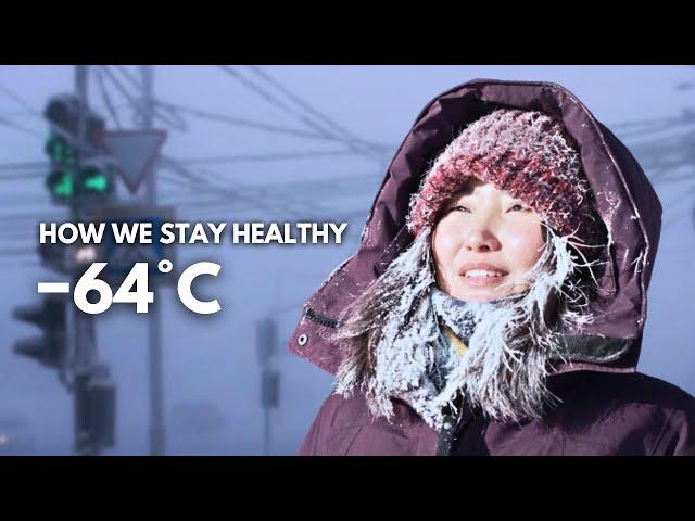 How We Stay Fit and Healthy in the Coldest City in the World? −64°C (−84°F) Yakutsk, Siberia