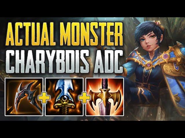 CHARYBDIS IS SO STRONG RIGHT NOW! Charybdis ADC Gameplay (SMITE Conquest)