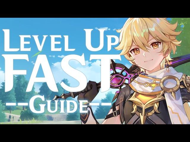 Fastest Ways To Level Up in 2024! (Genshin Impact) (Beginner Guide)