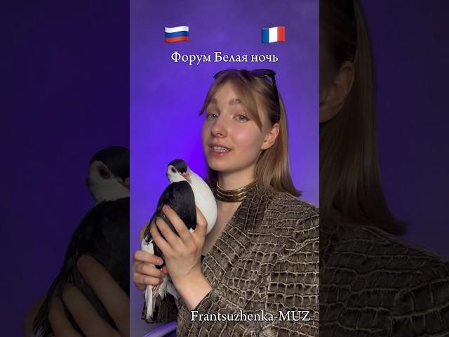 Песня "Белая ночь" на французском! #музыка #песни #песня #кавер #song #cover #songs