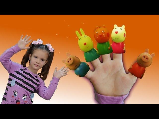 Семья пальчиков: Finger Family Nursery Rhymes Songs | Волшебница Китти